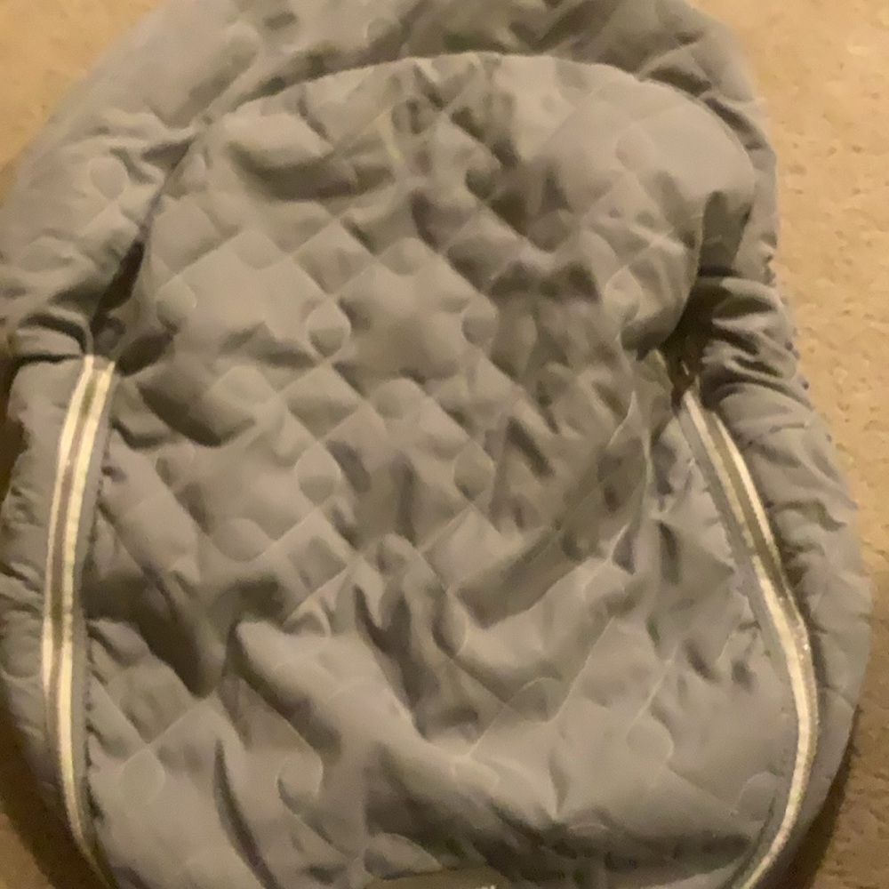 JJ Cole Quilted Gray Puffer